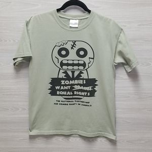 Zombie Men's  Tee Shirt Sz S